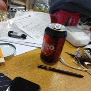 Modern Solid Wood Ottoman in Good Condition