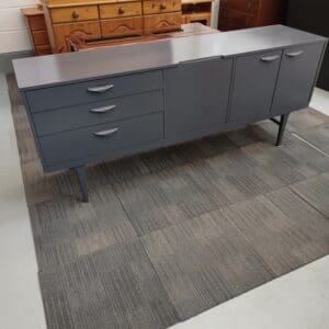 Traditional Solid Wood Grey Sideboard