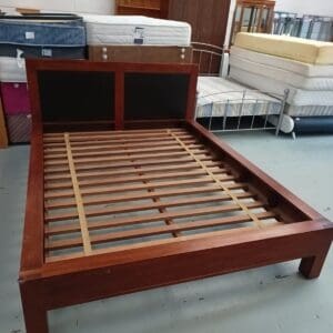 Wooden bed