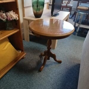 Wooden Round Side Table