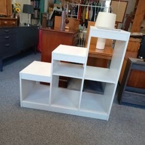 White Storage Shelving Unit