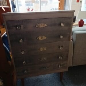 Grey Chest of Drawer