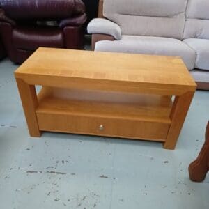 Wooden TV Unit with Drawer