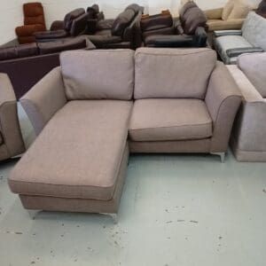 L-Shape Sofa with Single Armchair