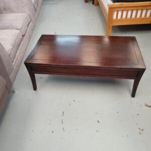 Dark Wood Coffee Table