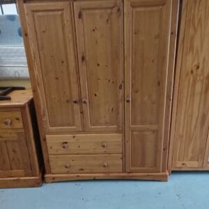 Pine wardrobe