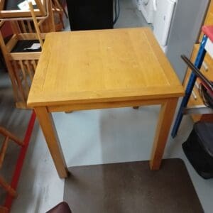 Wooden Dining Table with Two Chair
