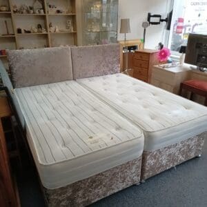 Single Bed and Mattress