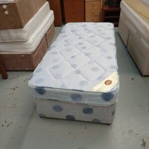 Single bed with storage