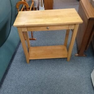 Wooden Console Table with Drawer