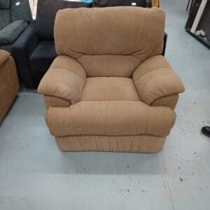Single recliner armchair and single armchair set