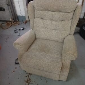 Electric recliner armchair