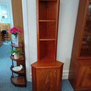 Wooden Corner Display Unit