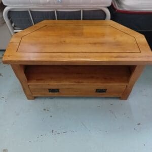 Wooden TV Unit with Drawer