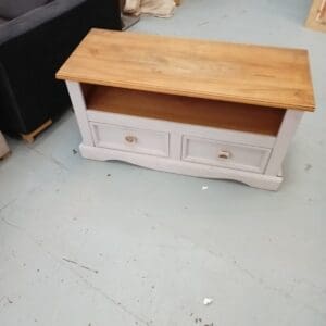Painted TV unit