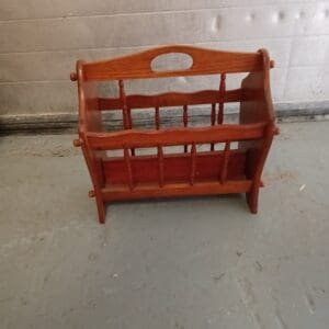 Wooden Magazine Holder