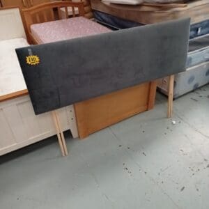 Grey Double Headboard