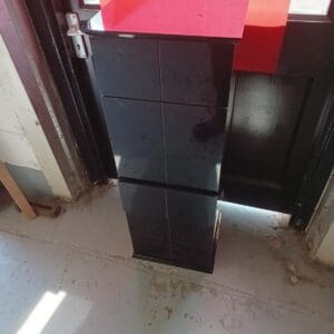 Black chest of drawers