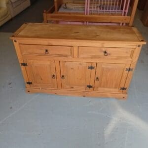 Wooden sideboard