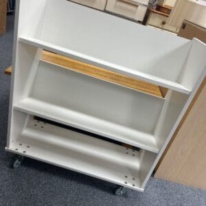 White Wooden Bookcase