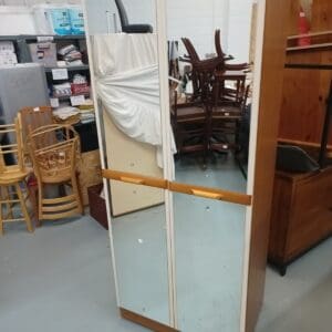 Double Mirrored Wardrobe