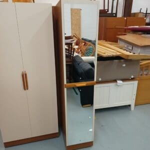 Single Mirrored Wardrobe