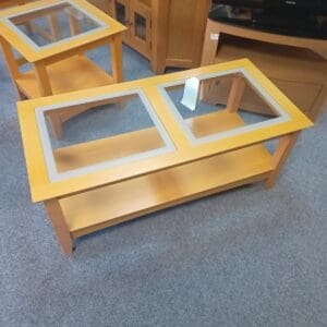 Glass Top Coffee Table