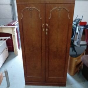 Wooden Double Door Wardrobe