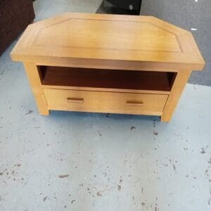 Wooden TV Unit with Drawer