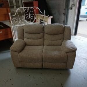 Two-seater electric recliner sofa