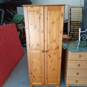 Pine Double Wardrobe