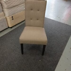 Grey Fabric Dining Chair