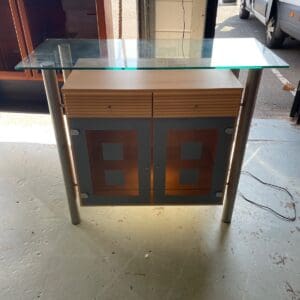 Glass Top Unit with Integrated Light