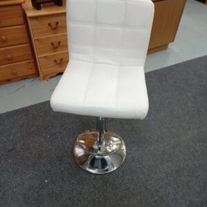 White stool
