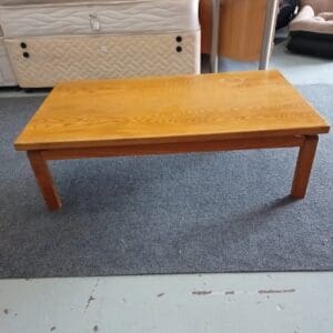Wooden coffee table
