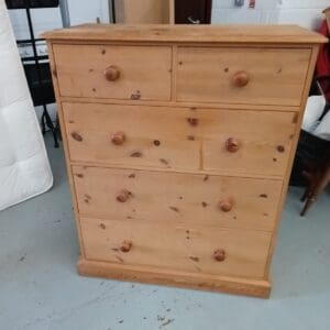 Large Pine Chest of Drawer