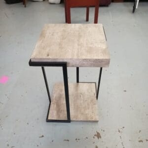 Square side table