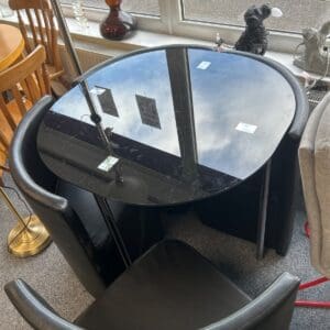 Round Dining Table with 3 Chair