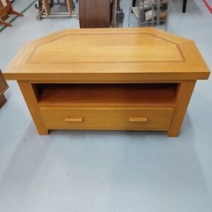 Wooden TV Unit with Drawer