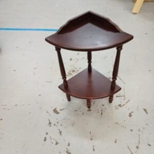 Wooden Corner Side Table