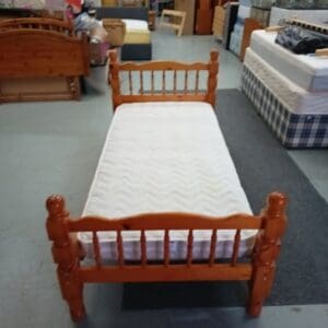 Single Solid Wood Bed Frame