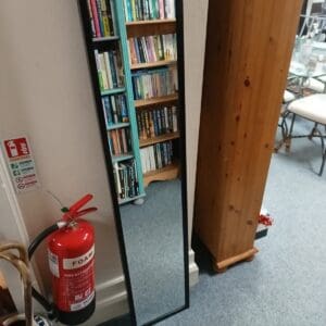 Tall Black Framed Mirror