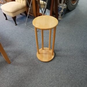 Round Tall Side Table